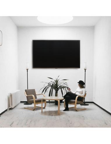 Tooq LP1090F-B Soporte de Pared para Pantallas 43"-90" Máx. 80Kg Negro