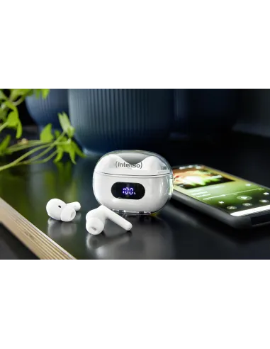 Intenso Buds Plus T312AE Auriculares Inalámbricos Blancos