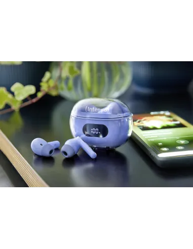 Intenso Buds Plus T312AE Auriculares Inalámbricos Azul