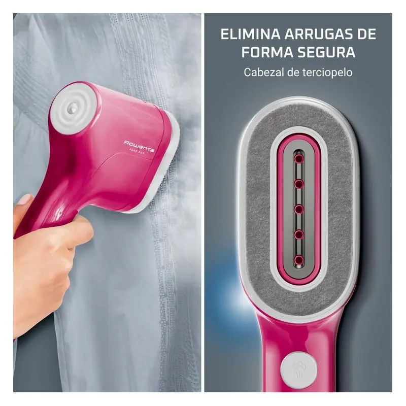 Rowenta Pure Pop Rosa Plancha a Vapor