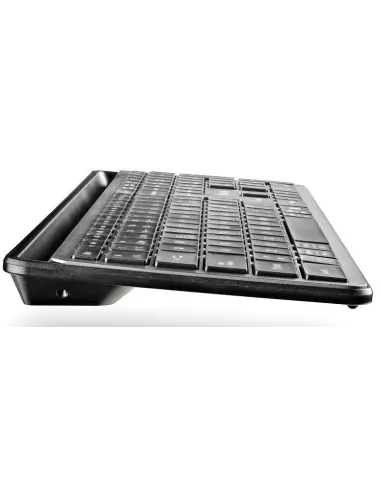 NGS ECLIPSEKIT Kit Teclado + Ratón Inalámbricos Gris (Inglés)