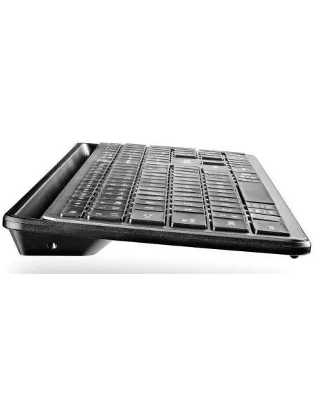 NGS ECLIPSEKIT Kit Teclado + Ratón Inalámbricos Gris (Inglés)