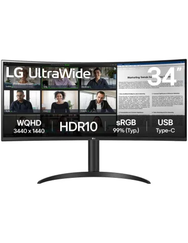 LG 34WR50QK-B 34" VA WQHD 100 Hz