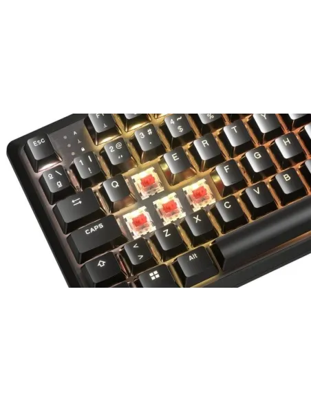 Corsair K70 CORE TKL Teclado Mecánico Gaming RGB Switch MLX Red v2 Negro