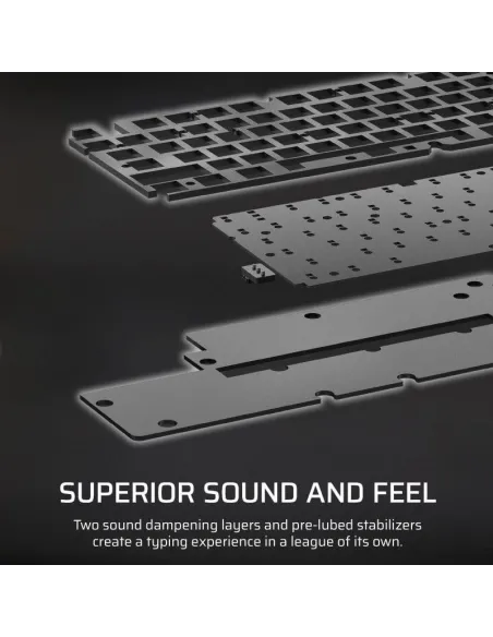 Corsair K70 CORE TKL Teclado Mecánico Gaming RGB Switch MLX Red v2 Negro