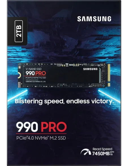 Samsung 990 Pro SSD 2TB PCIe 4.0 NVMe M.2