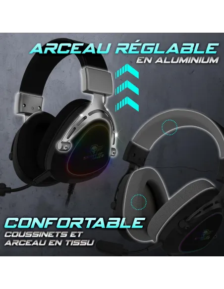 Spirit of Gamer Elite H40 Auriculares Negros