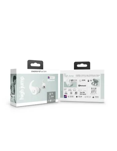 Energy Sistem High Jump Auriculares Bluetooth 5.3 Blancos