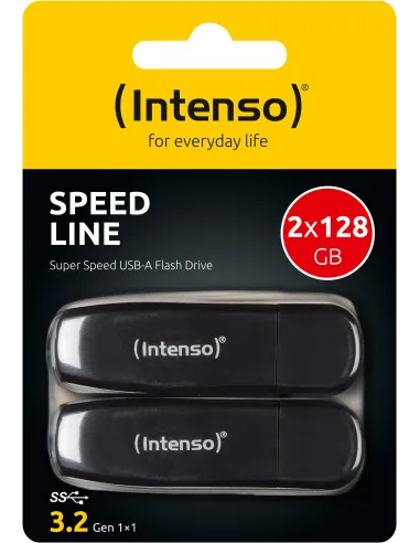 Intenso 3533495 Pendrive 128GB USB 3.2 Negro