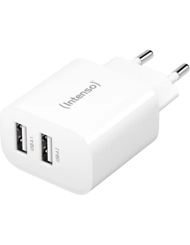 Intenso 7802412 Cargador Pared USB-A Blanco