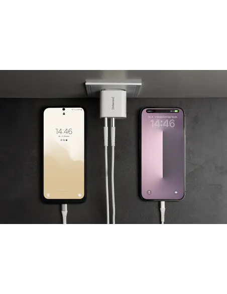 Intenso 7802412 Cargador Pared USB-A Blanco