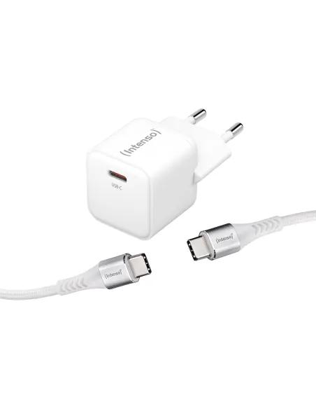 Intenso 7803042 Cargador Pared 30W USB-C Blanco