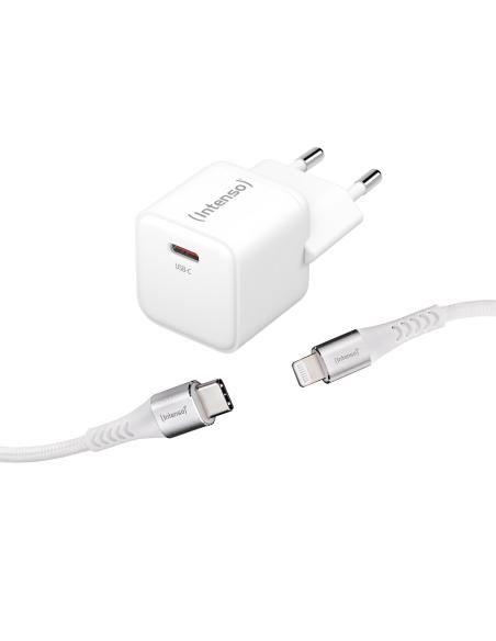 Intenso 7803052 Cargador Pared 30W Lightning Blanco