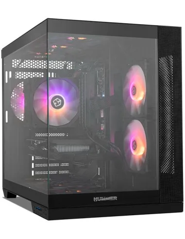 NOX Hummer ASTRA NEO Semitorre ATX Doble Cristal Templado USB-C Negra