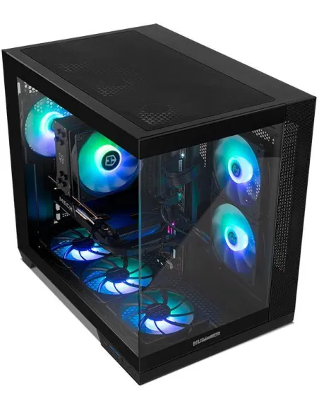 NOX Hummer ASTRA NEO Semitorre ATX Doble Cristal Templado USB-C Negra