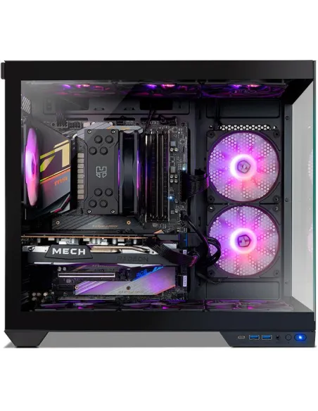 NOX Hummer ASTRA NEO Semitorre ATX Doble Cristal Templado USB-C Negra