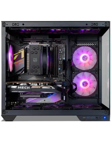 NOX Hummer ASTRA NEO Semitorre ATX Doble Cristal Templado USB-C Negra