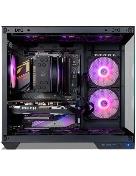NOX Hummer ASTRA NEO Semitorre ATX Doble Cristal Templado USB-C Negra