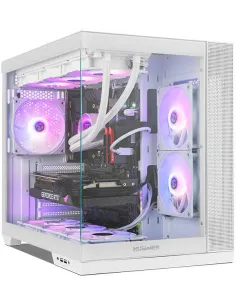 NOX Hummer ASTRA NEO WH Semitorre ATX Doble Cristal Templado USB-C Blanca-ICACSM0811