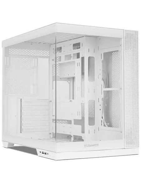 NOX Hummer ASTRA NEO Semitorre ATX Doble Cristal Templado USB-C Blanca