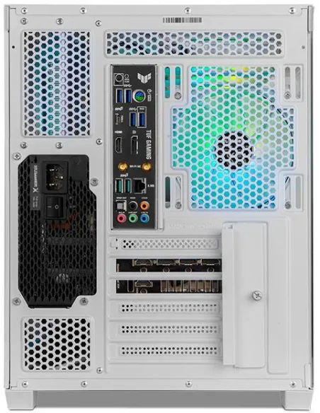 NOX Hummer ASTRA NEO Semitorre ATX Doble Cristal Templado USB-C Blanca