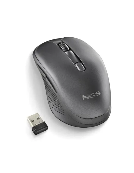 NGS Evojot Ratón Inalámbrico Recargable USB-A Negro