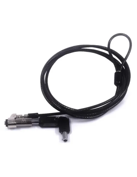 Ewent EW1239 Cable de Seguridad con Llave Negro