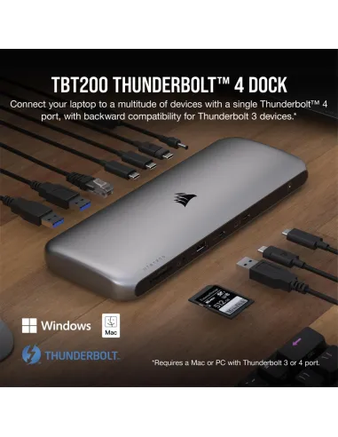 Docking Station Corsair TBT200