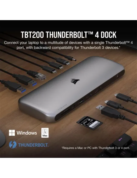 Docking Station Corsair TBT200