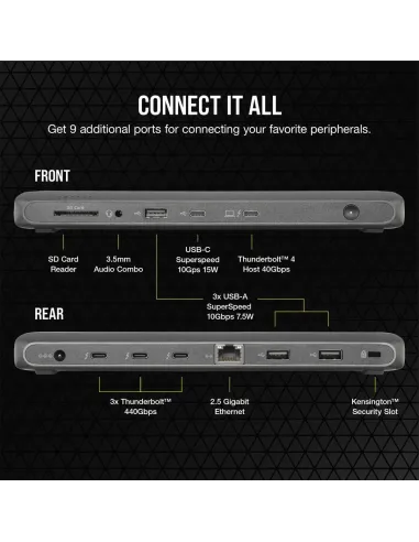 Docking Station Corsair TBT200