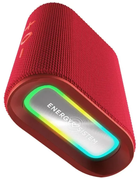 Energy Sistem StreetPlay Altavoz Portátil RGB Bluetooth Rojo