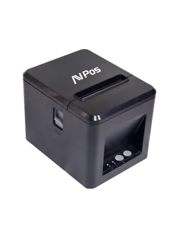 Avpos TC40 Impresora de Tickets Térmica Directa USB/LAN Negra