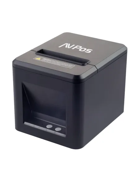 Avpos TC40 Impresora de Tickets Térmica Directa USB/LAN Negra