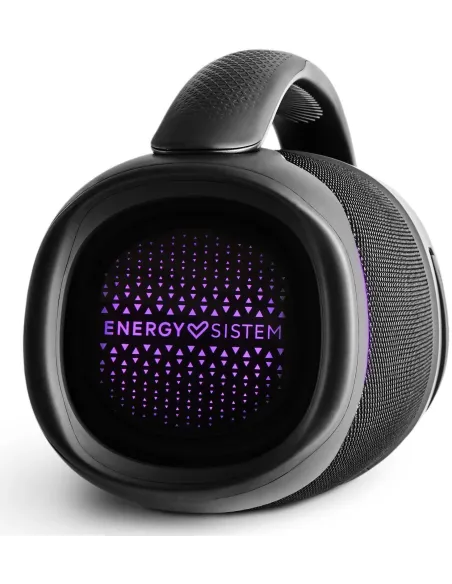 Energy Sistem HyperBeat Altavoz Portátil RGB Bluetooth Negro