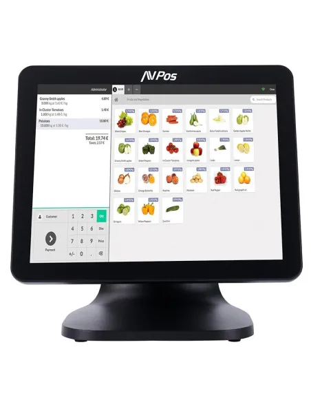 Avpos K5000 Intel N100/8GB/128GB SSD/15" FreeDOS