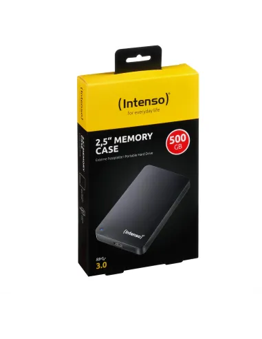 Intenso 6021530 Memory Case 500GB 2.5" USB-A 3.0 Negro