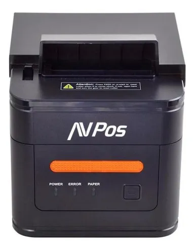 Avpos K46V Impresora de Etiquetas Térmica Directa USB Negra