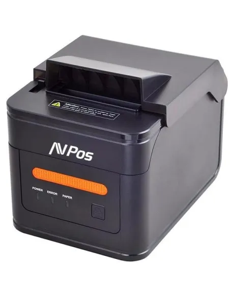 Avpos K46V Impresora de Etiquetas Térmica Directa USB Negra
