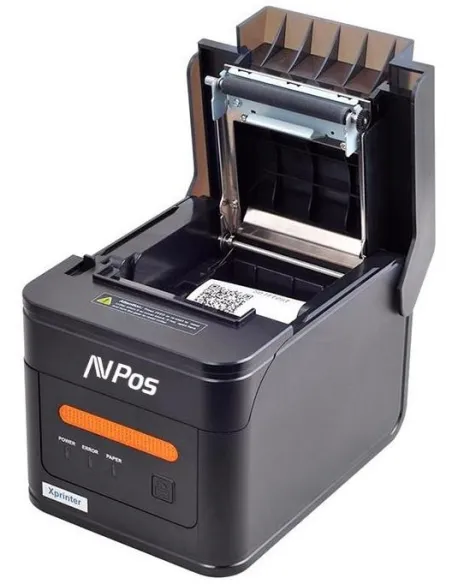 Avpos K46V Impresora de Etiquetas Térmica Directa USB Negra