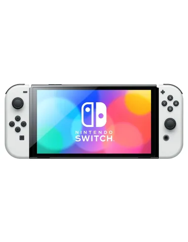 Nintendo Switch OLED Blanca + Super Mario Bros Wonder + 12 Meses Nintendo Switch Online