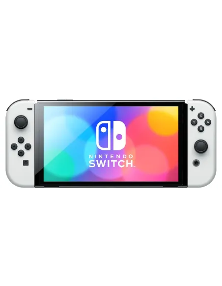 Nintendo Switch OLED Blanca + Super Mario Bros Wonder + 12 Meses Nintendo Switch Online