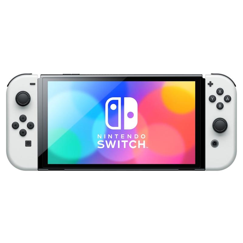 Nintendo Switch OLED Blanca + Super Mario Bros Wonder + 12 Meses Nintendo Switch Online