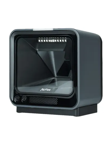 AVPos BP760 Lector de Códigos de Barras 1D/2D Gris/Azul