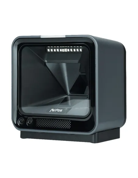 AVPos BP760 Lector de Códigos de Barras 1D/2D Gris/Azul