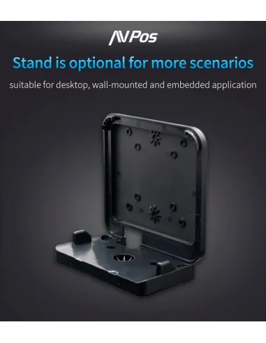 AVPos BP760 Lector de Códigos de Barras 1D/2D Gris/Azul