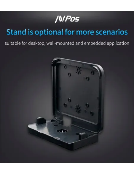 AVPos BP760 Lector de Códigos de Barras 1D/2D Gris/Azul