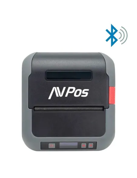 AVPos MLP900B Impresora Térmica Portátil de Etiquetas USB/Bluetooth Negra