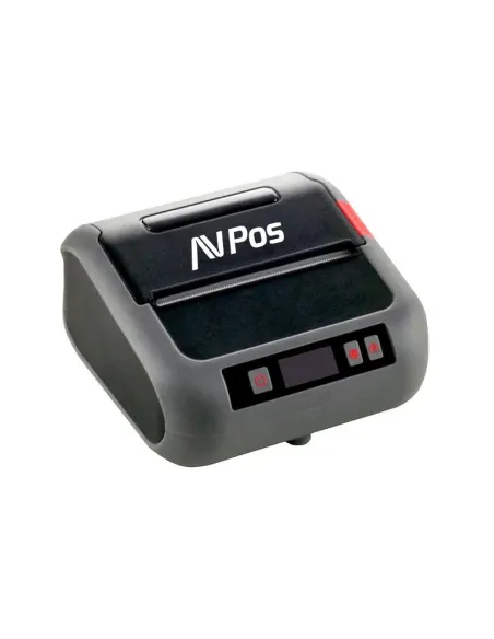 AVPos MLP900B Impresora Térmica Portátil de Etiquetas USB/Bluetooth Negra