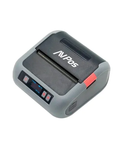 AVPos MLP900B Impresora Térmica Portátil de Etiquetas USB/Bluetooth Negra