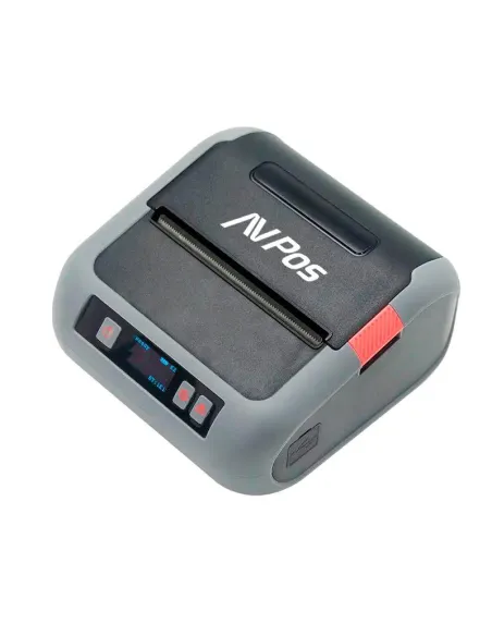 AVPos MLP900B Impresora Térmica Portátil de Etiquetas USB/Bluetooth Negra